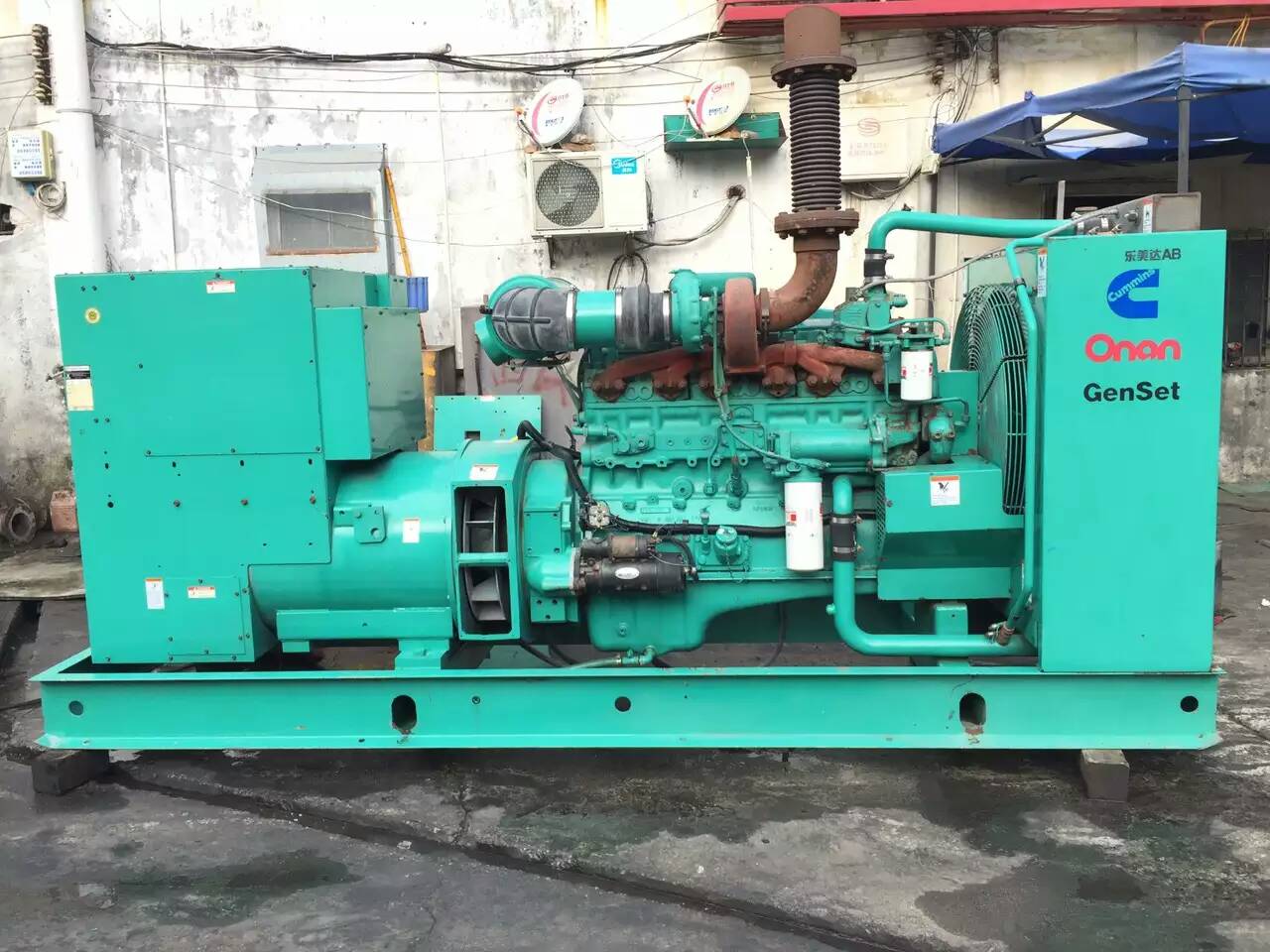 伊川租赁发电机-柴油发电机不正常冒烟的原因